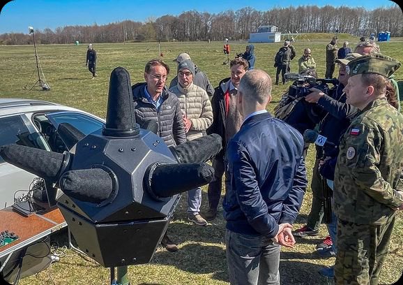 Prezentacja detektora podczas inauguracji Poligonu Innowatora
